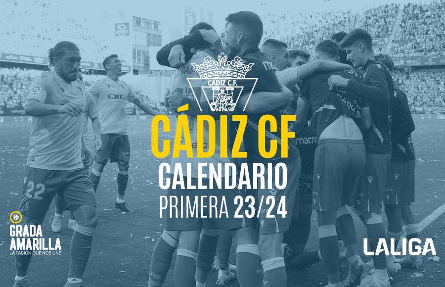 Calendario 2022-2023 del Cádiz CF