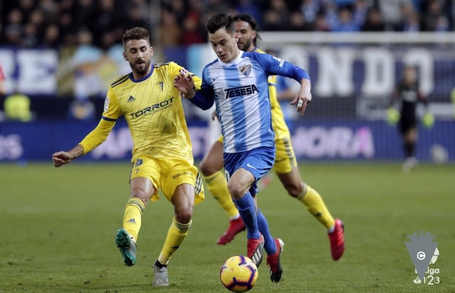 Imagen del Málaga Cádiz disputado hace dos temporadas