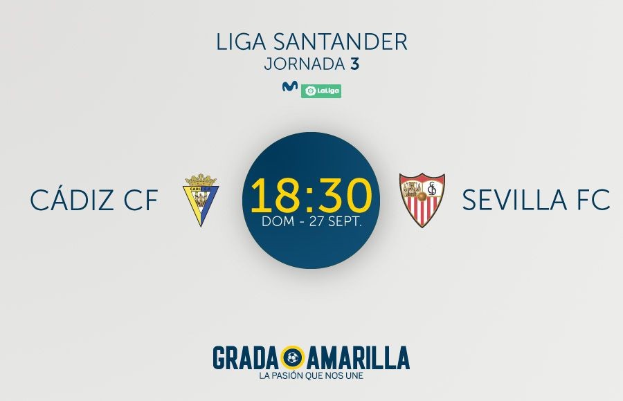 Cádiz CF - Sevilla FC: horario, TV y cómo y dónde ver en directo