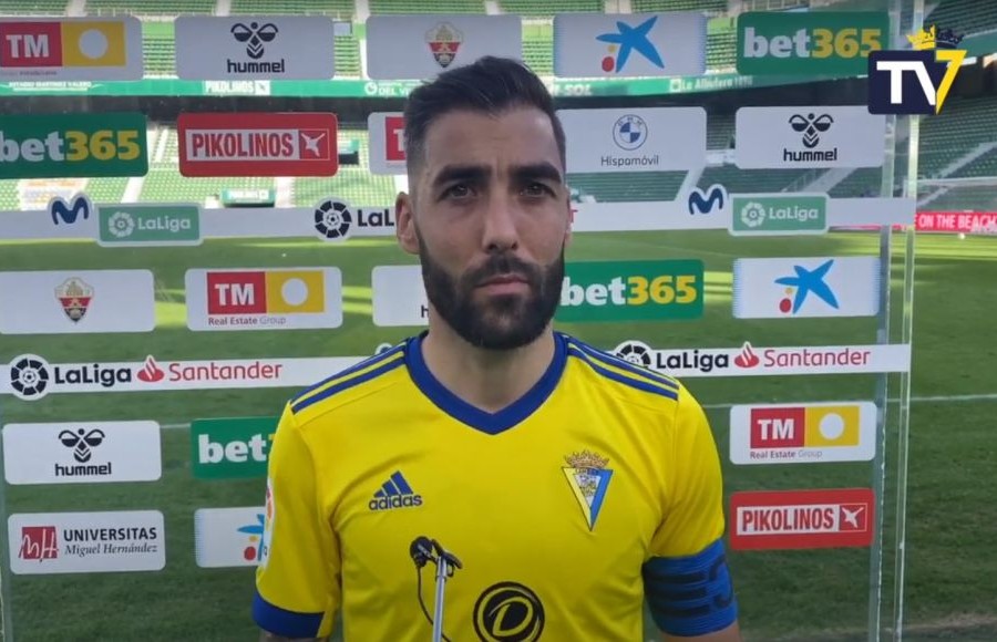 Alberto Perea tras el Elche - Cádiz CF