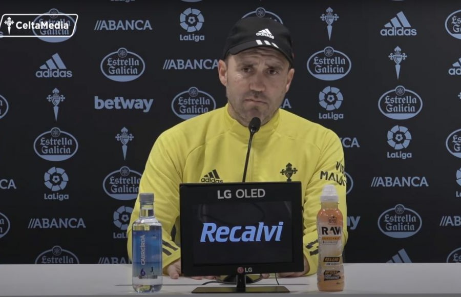 Eduardo Cuodet en rueda de prensa previa al Celta - ´Cádiz CF