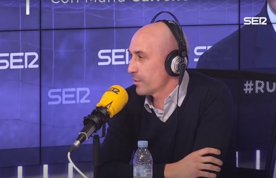 Luis Rubiales, Presidente de la RFEF, en El Larguero