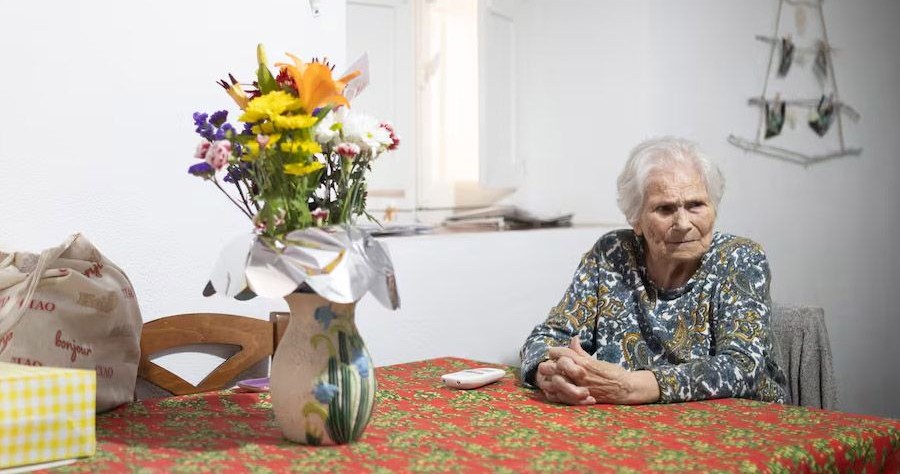 María Muñoz en su casa de El Pópulo